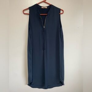 Gibson Latimer navy sleeveless slip on dress, size S